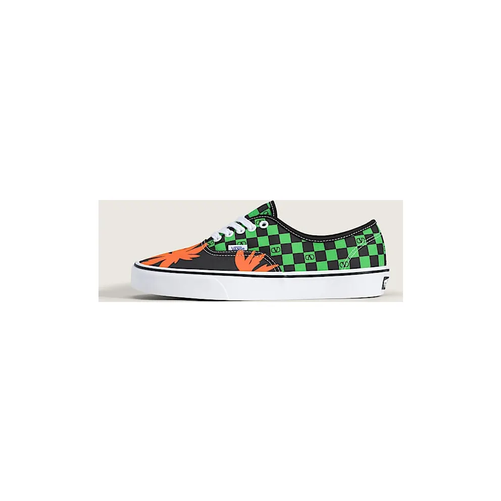 Vans Authentic Valentino Garavani Checkerboard Tropical Leaves (VN000Z9AN5B)