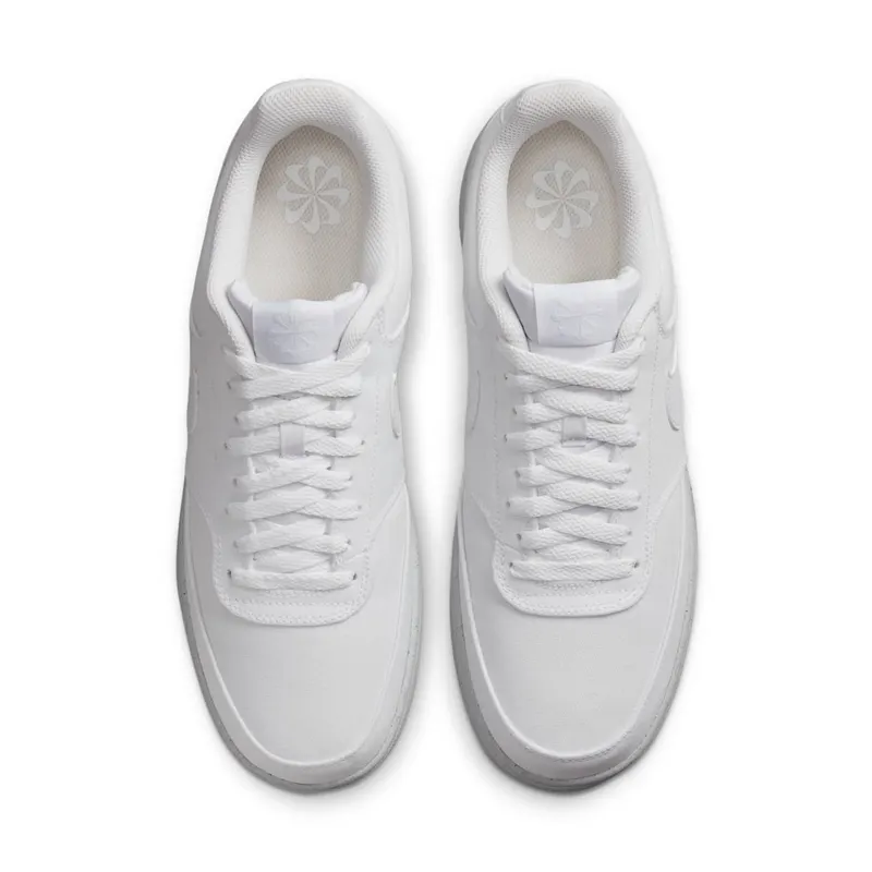 Nike COURT VISION LOW NXT NAT “TRIPLE WHITE” (DJ6260-100)