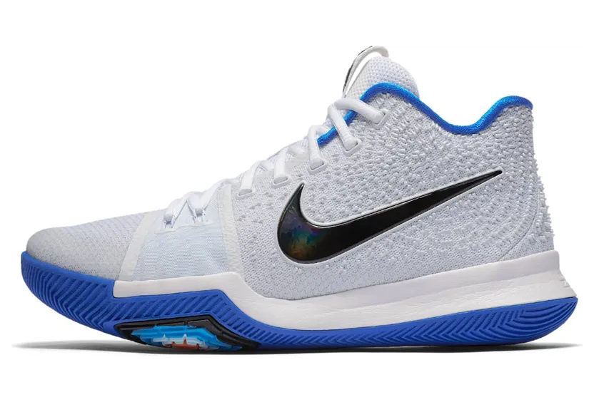 Nike Kyrie 3 ‘Duke’ Hyper Cobalt/White-Chlorine Blue-Volt (852395-102)