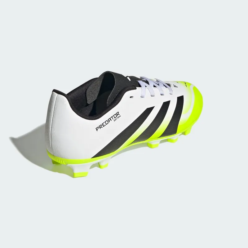 adidas Predator Club FG/MG Cloud White Core Black Lucid Lemon (JH8868)