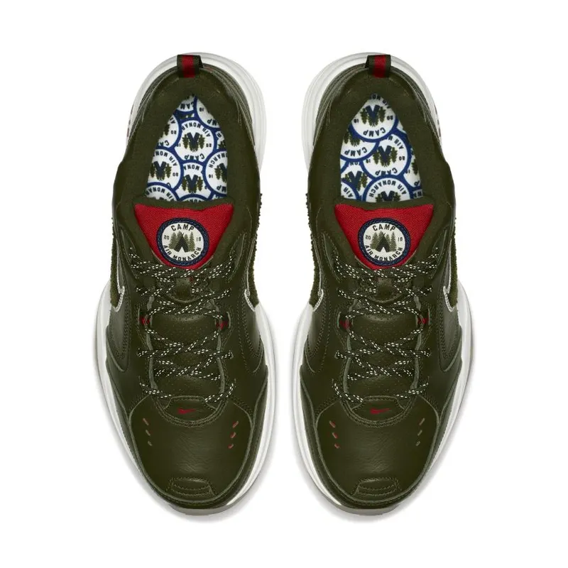 Nike Air Monarch IV Weekend Campout Legion Green/Team Gold-Deep Royal Blue (AV6676-300)
