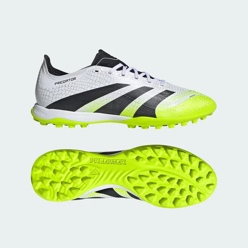 adidas Predator League TF Cloud White Core Black Lucid Lemon (JI1132)