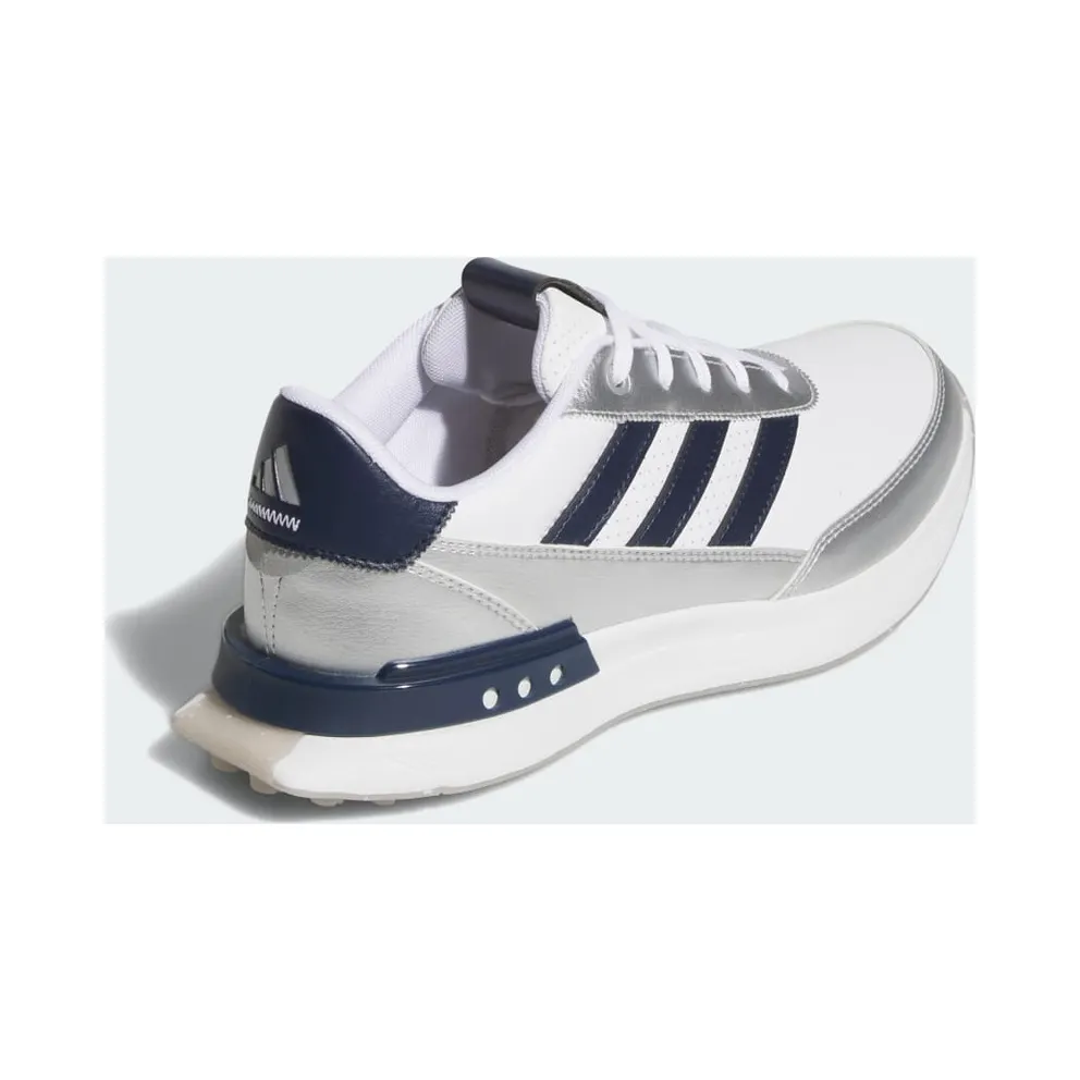 adidas S2G 25 Leather Spikeless Golf Cloud White Night Indigo Grey Two (JR6952)