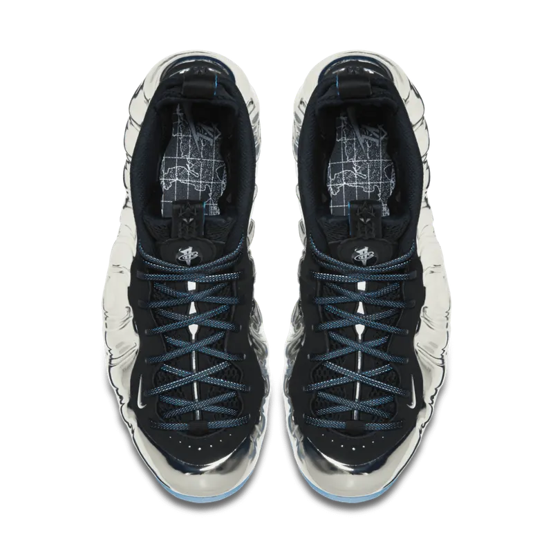 Nike Air Foamposite One Chromeposite Metallic Silver/Metallic Silver-Black (744306-001)