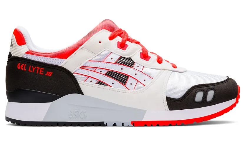 Asics Gel Lyte 3 OG Retro ‘Flash Coral’ White/Flash Coral (1191A266-101)