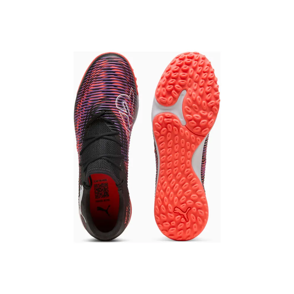 Puma Future 8 Match Low TT Black White Glowing Red (108374-01)