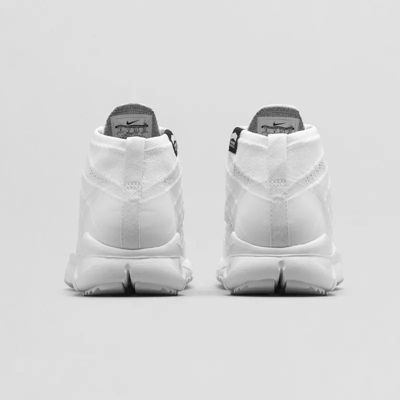 Nike Free Flyknit Chukka SFB White White/White (652961-101)