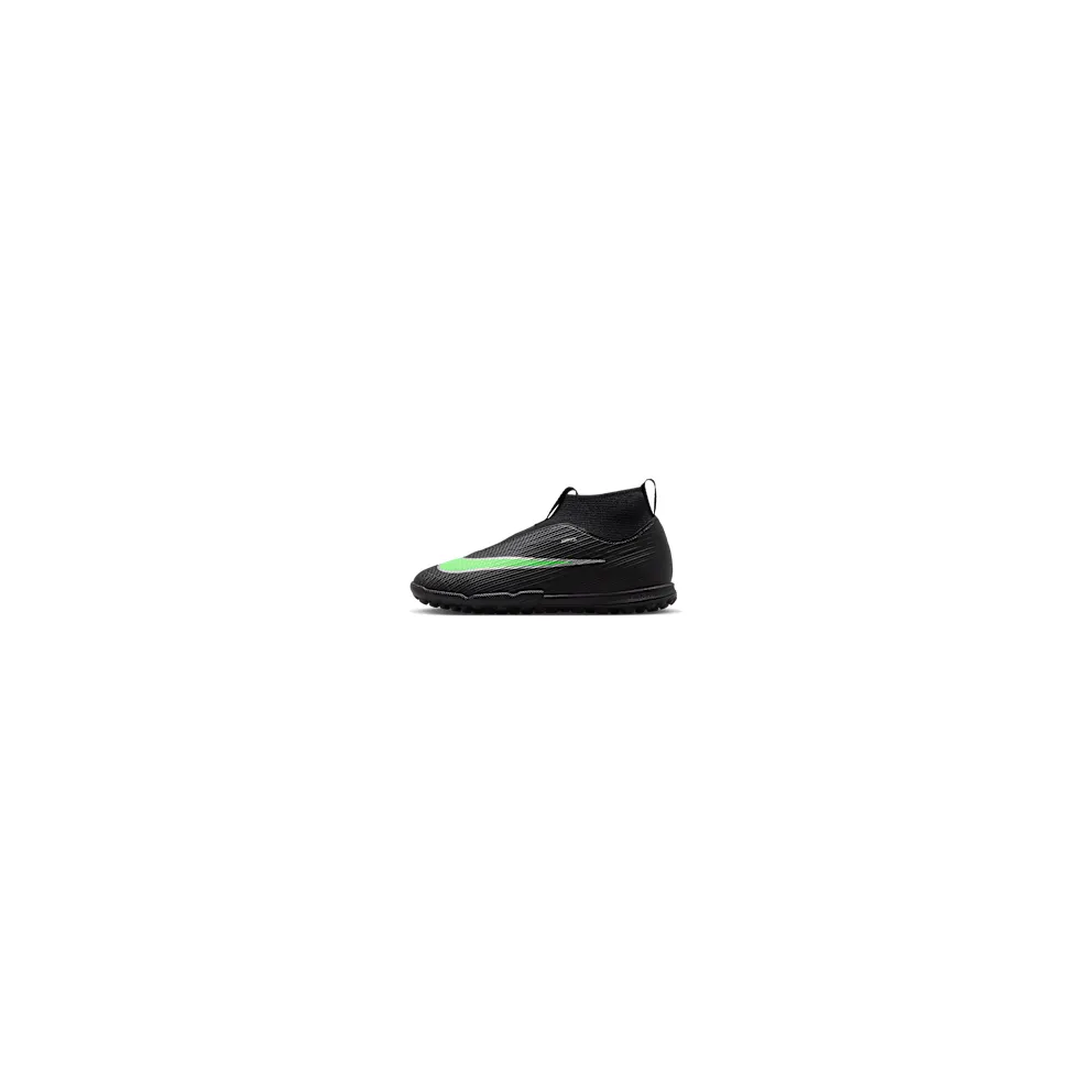 Nike Jr. Mercurial Superfly 11 Academy ‘ Multi-Ground High-Top “Black/Black/Illusion Green” (IO1497-001)