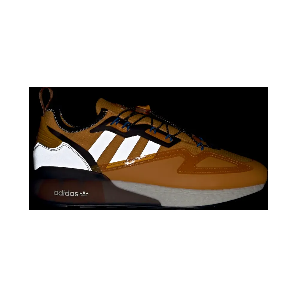 adidas ZX 2K Boost Semi Solar Gold / Silver Metallic / Core Black (GY1207)