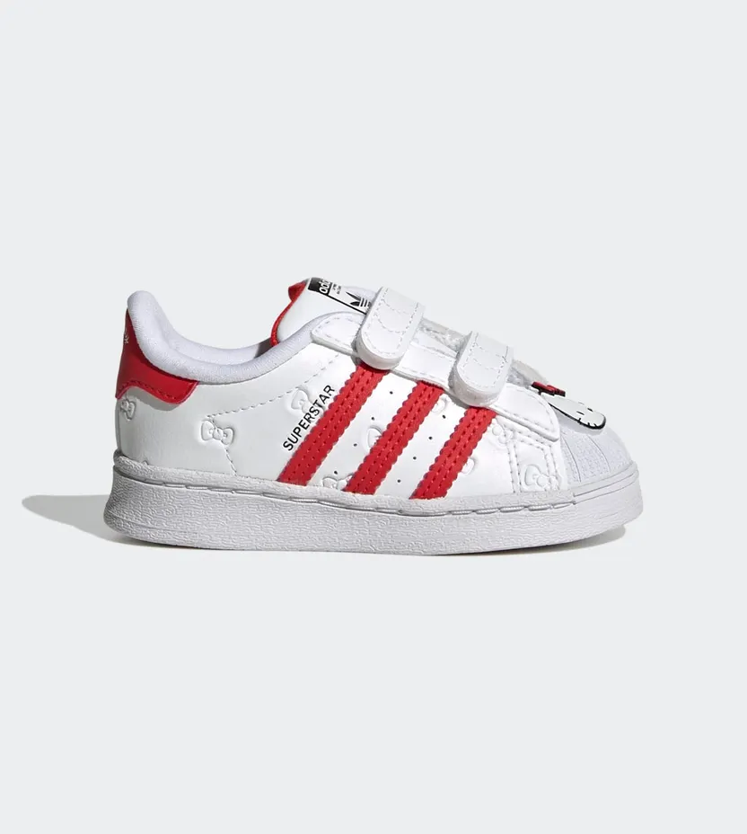 adidas Superstar Cloud White / Vivid Red / Core Black (GV8863)