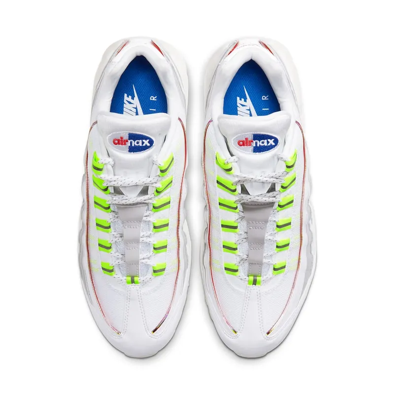 Nike Air Max 95 De Lo Mio White/Neutral Grey-Red-Blue (CW6579-100)