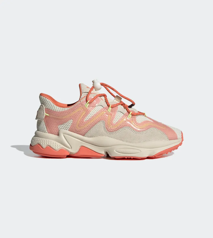 adidas OZWEEGO Plus Cream White / Semi Coral / Glow Pink (H01568)