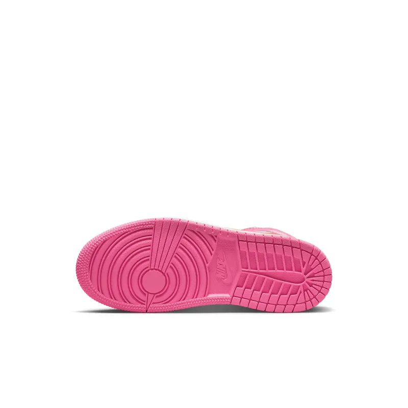 Air Jordan 1 Mid Pinksicle Safety Orange (PS) (DX3238-681)