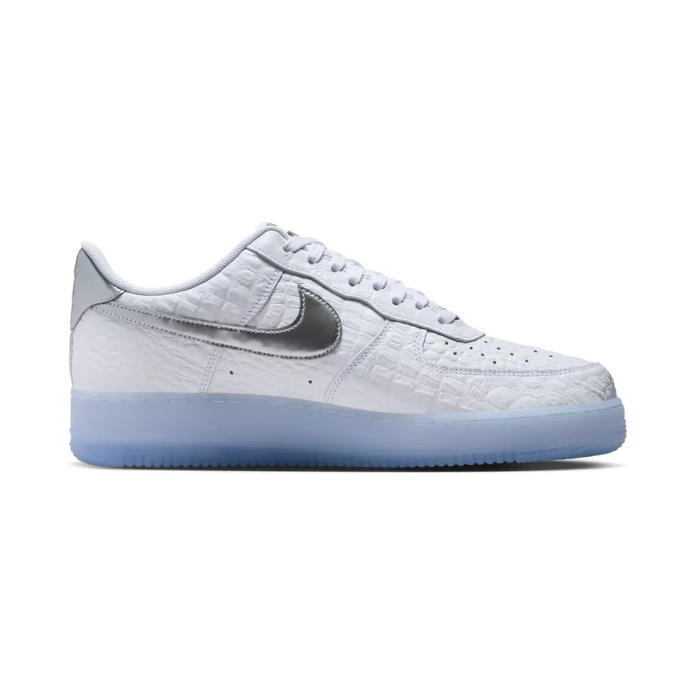Nike Air Force 1 Low ’07 “Crocodile White Blue Tint” (IR1981-100)