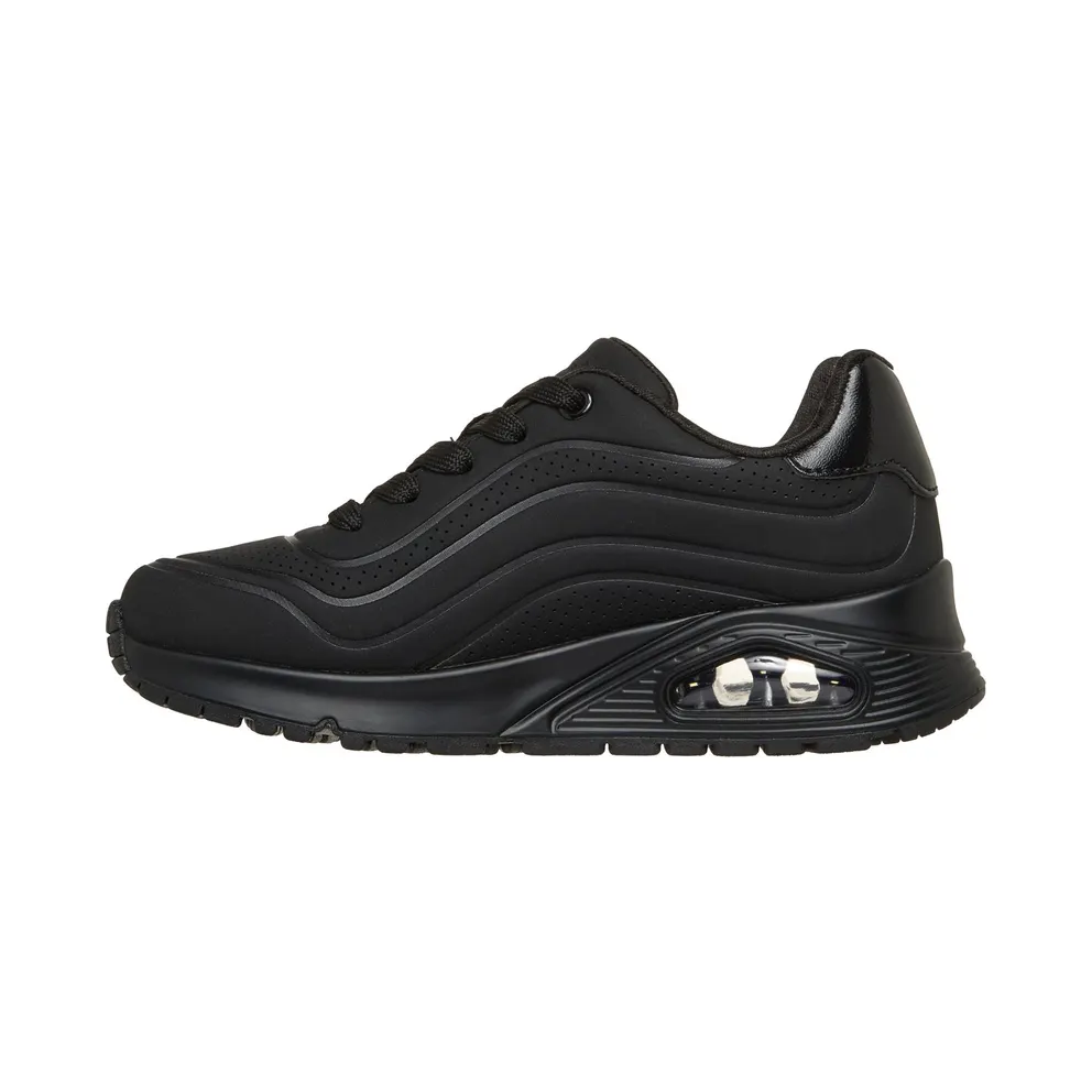 Skechers Uno Gen1 “Shimmer Wave Sneaker Black” (310286LBBK)