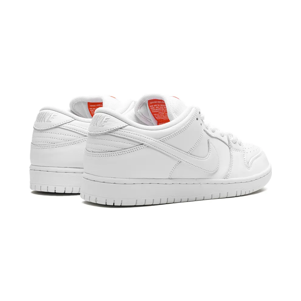 Nike SB Dunk Low Pro “Triple White” (FJ1674-100)