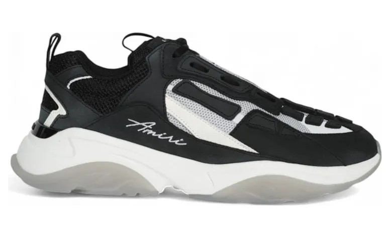 AMIRI Bone Runner Black White (PS24MFS011-001)