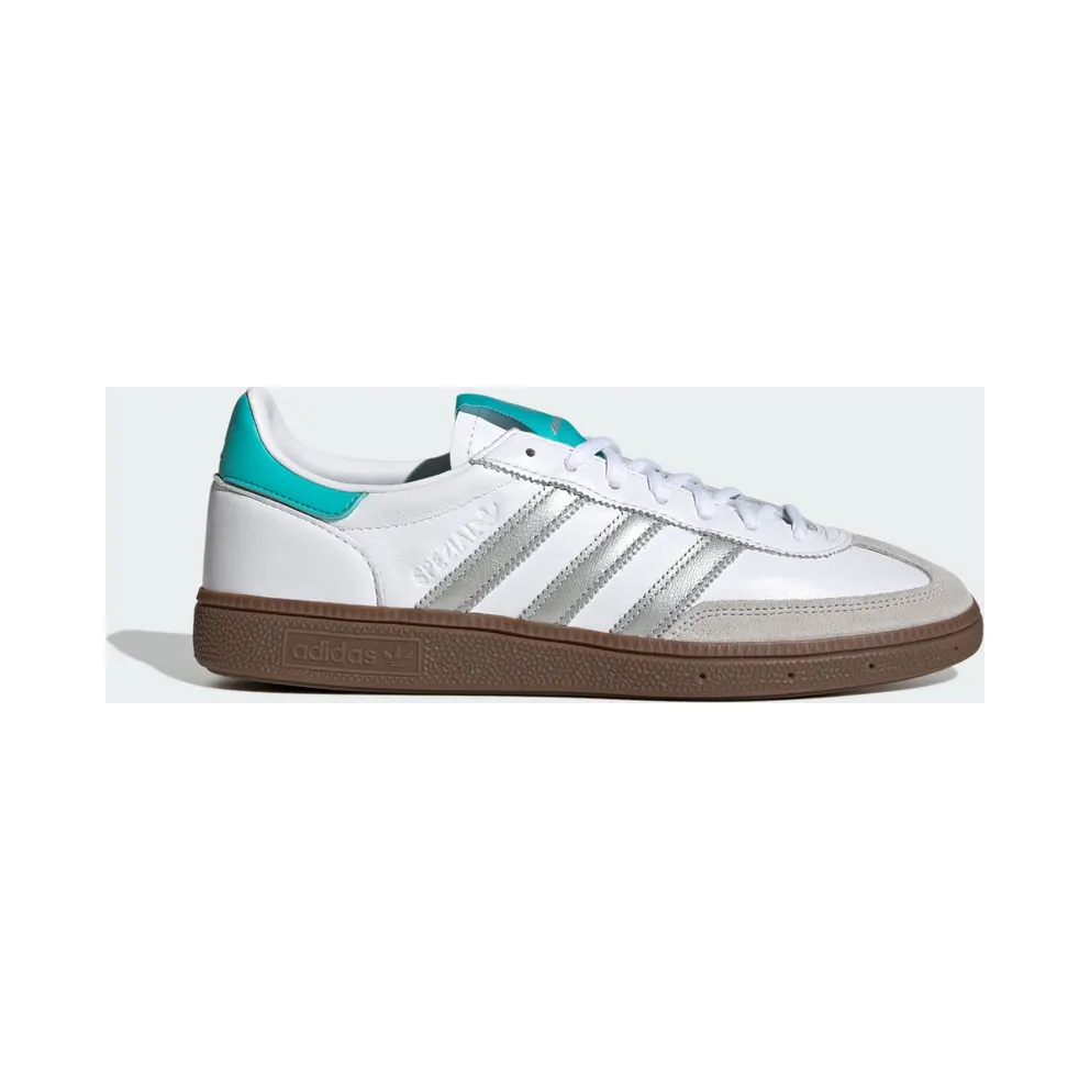 Adidas HANDBAL SPEZIAL MERCEDES Shoes Cloud White / Silver Metallic / Gum (KJ1178)