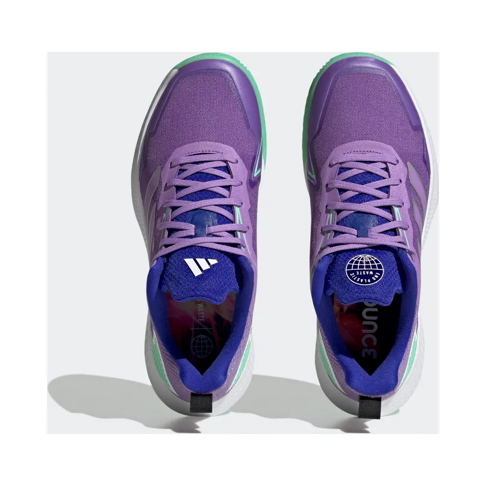 adidas Defiant Speed Clay Tennis Shoes Violet Fusion / Silver Metallic / Pulse Mint (HQ8465)