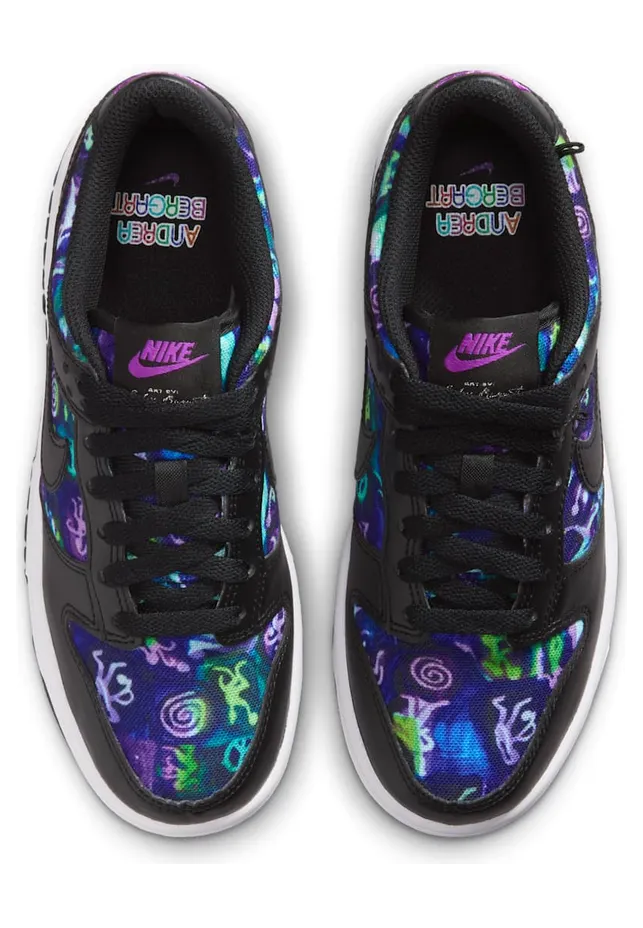 Nike Dunk Low Andrea Bergart GS: artistieke multi-color (4)