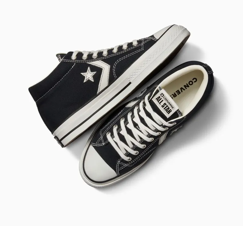 Converse Star Player 76 Black/vintage White/egret
