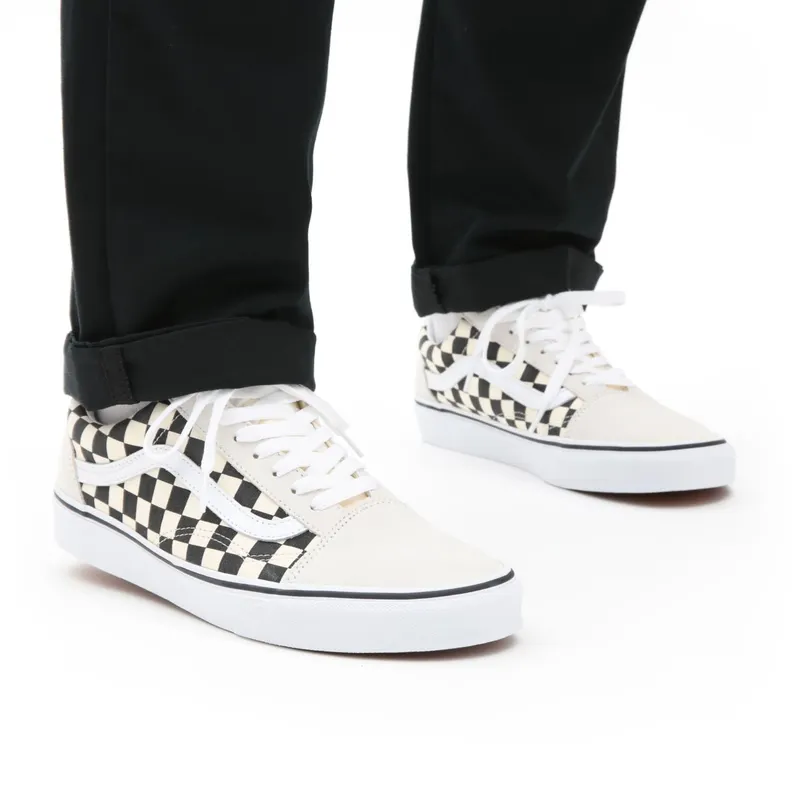 Vans Old Skool Checkerboard White/Black (VN0A38G127K)