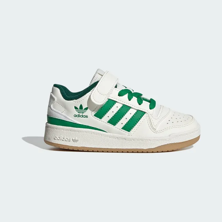 adidas Forum Low Kids Cloud White / Green / Gum (IG0720)