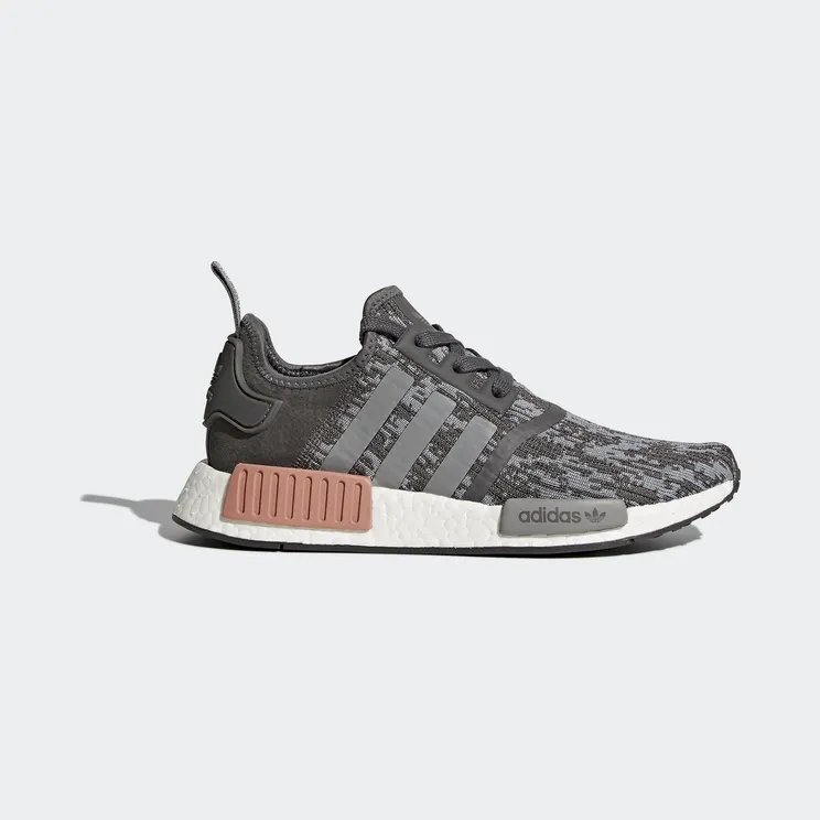 adidas NMD R1 Heather Grey Raw Pink (W)