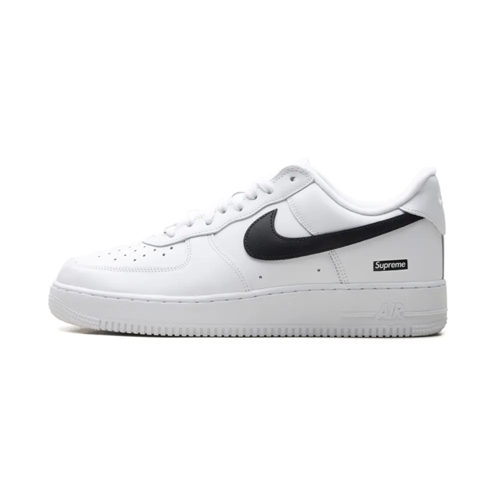 Nike Air Force 1 Low “Supreme – Mini Box Logo White / Black” (CU9225-102)