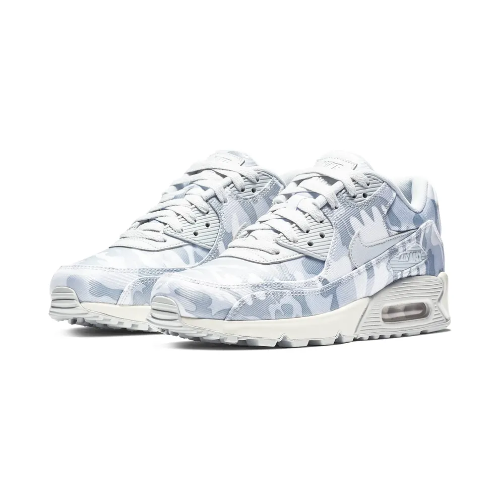 Nike Air Max 90 Winter Camo (W) Pure Platinum/Wolf Grey-Summit White (AQ9721-001)