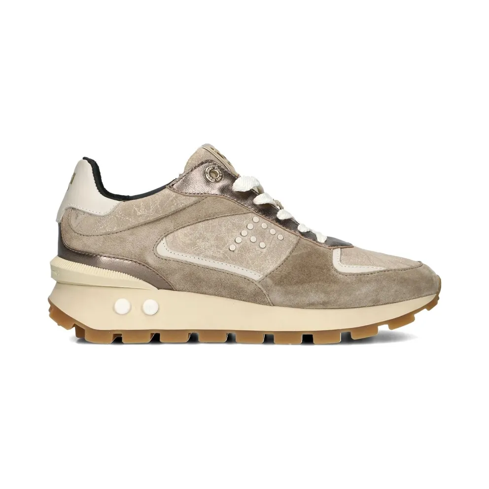Floris van Bommel sneaker Bruin (3401)