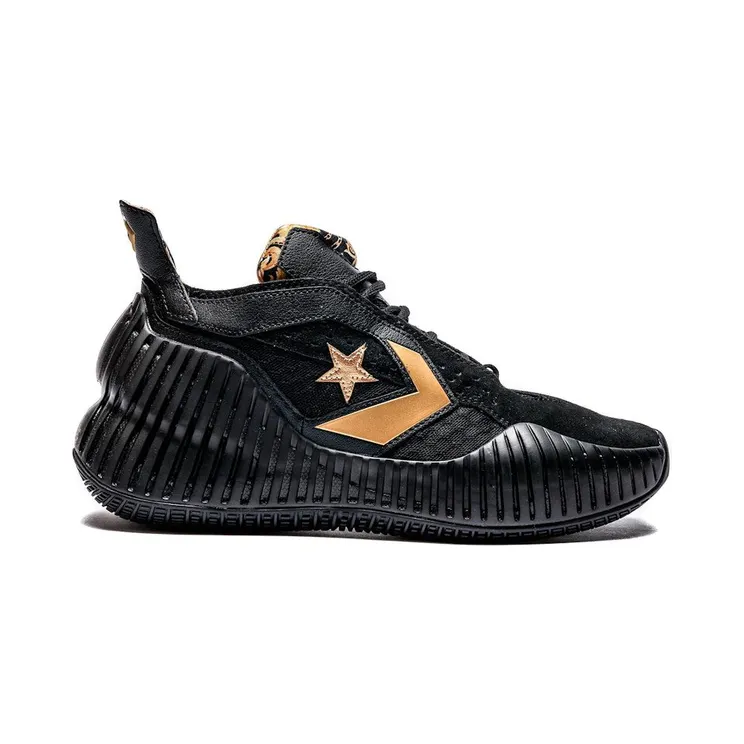 Converse All Star BB Prototype CX Mid Black Gold Baroque (A02515C)