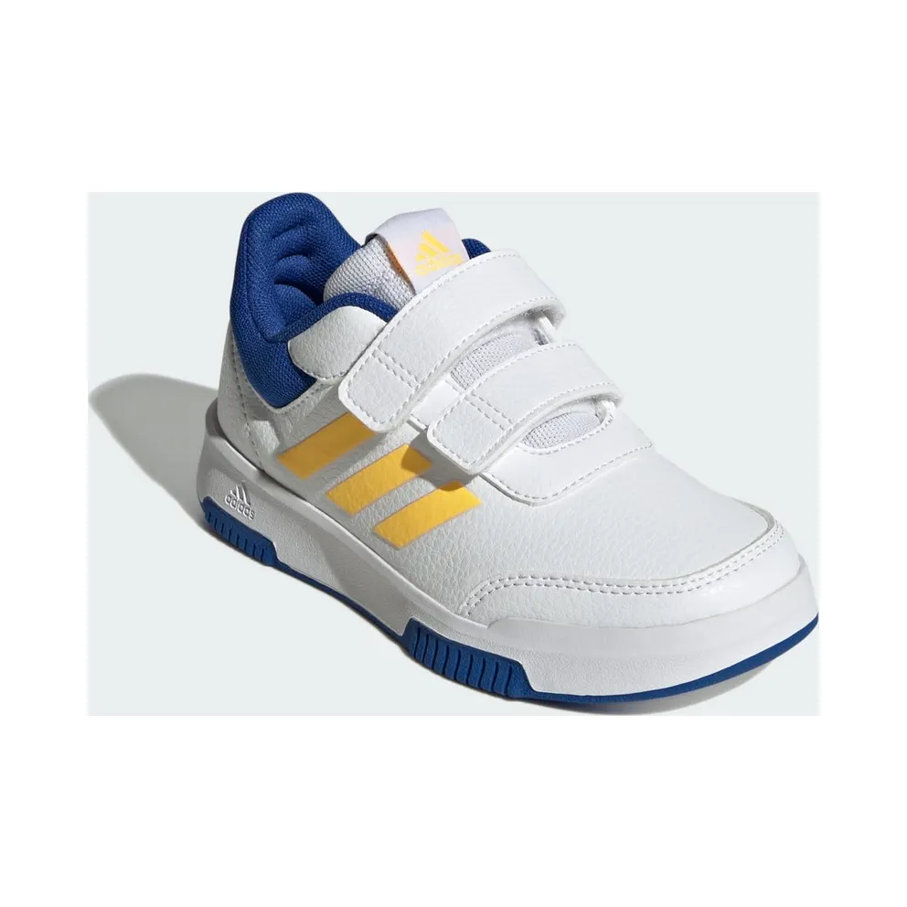 Adidas Tensaur with Velcro Cloud White / Spark / Royal Blue (IG8581)
