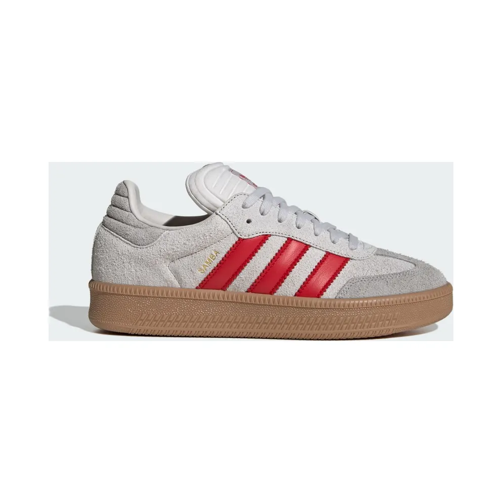 adidas Samba XLG Grey One Better Scarlet Gum (JS3826)