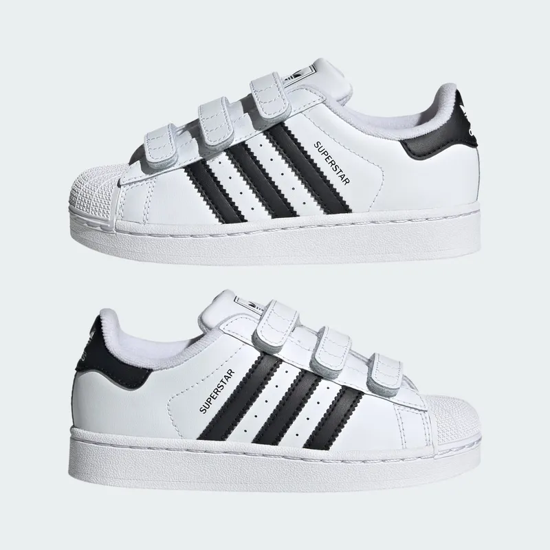 Adidas Superstar II Comfort Closure Kids Cloud White / Core Black / Cloud White (JI3988)