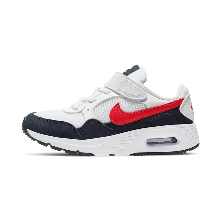 Nike Air Max SC Obsidian University Red (PS) “White / Obsidian / University Red” (CZ5356-103)