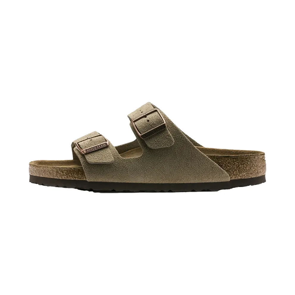 Birkenstock Arizona Soft Footbed “Suede Leather – Taupe” (0951301)