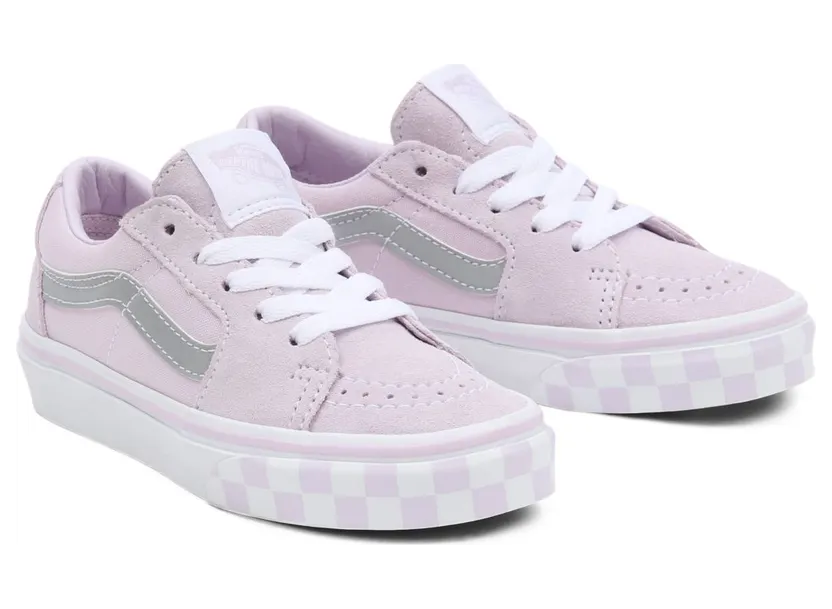 VANS Reflective Sidestripe Sk8-low Kinderschoenen Roze (VN0A7Q5LACA)