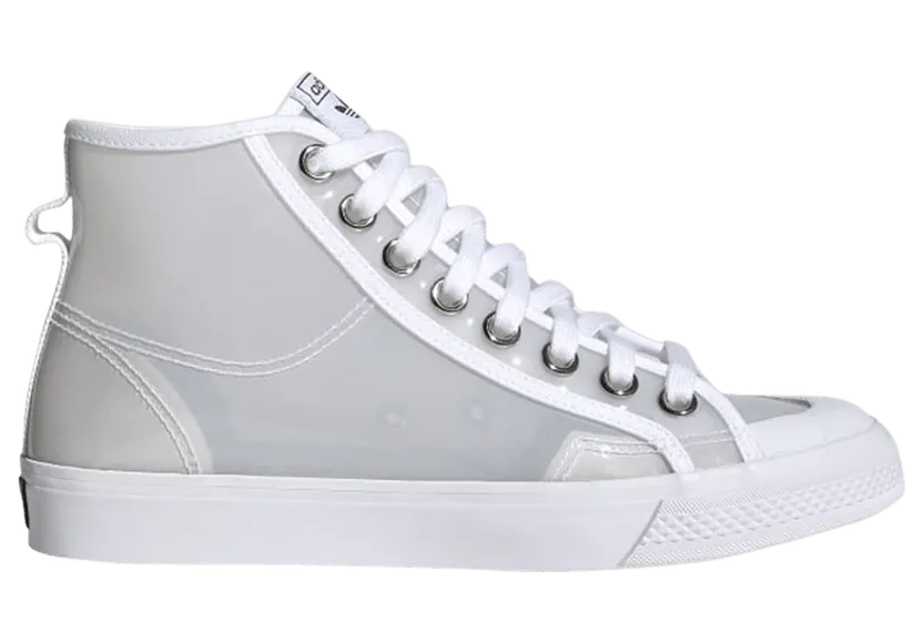 Adidas Nizza High ‘Translucent Tint – Cloud White’ Cloud White/Core Black/Silver Metallic (FW9940)
