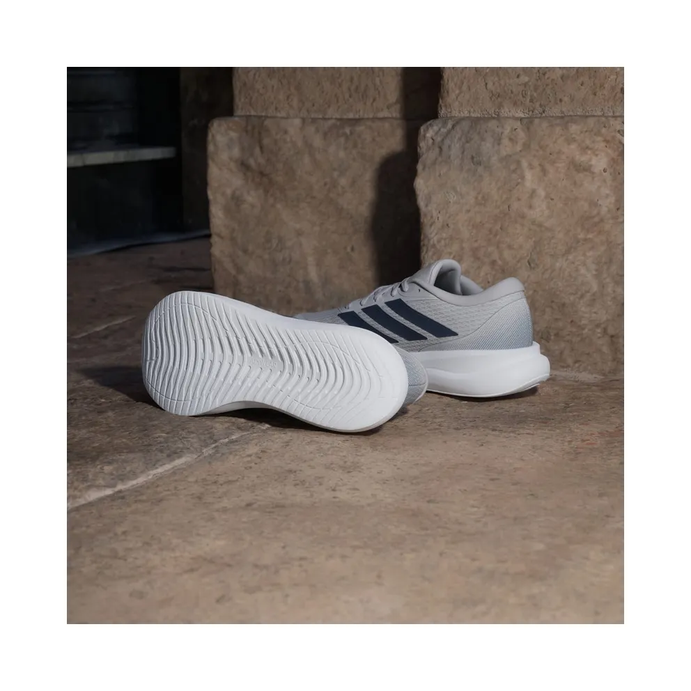 Adidas Runfalcon 6 CLOUDFOAM Running Shoes Grey Two / Dark Blue / Core Black (IH9527)