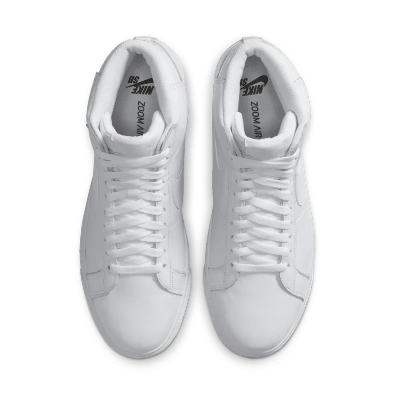 Nike SB Zoom Blazer Mid Triple White White/White-White (864349-105)