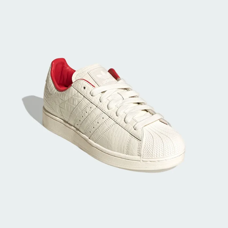 Adidas Superstar II Core White / Core White / Better Scarlet (IH9763)