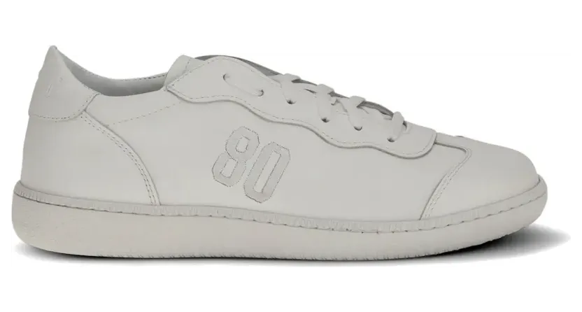 BE980 Harvard 5 sneakers met logopatch – Wit