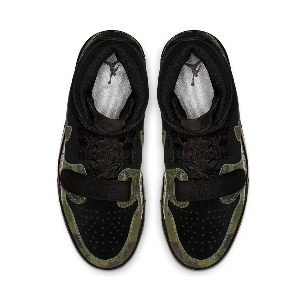 Air Jordan Nike AJ Legacy 321 Black Woodland Camo (AV3922-003)