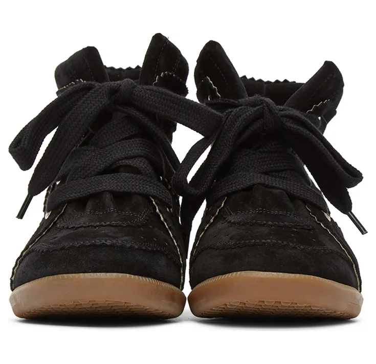 Isabel Marant Black Bobby Sneakers (00MBK0003-00M102S) (2)