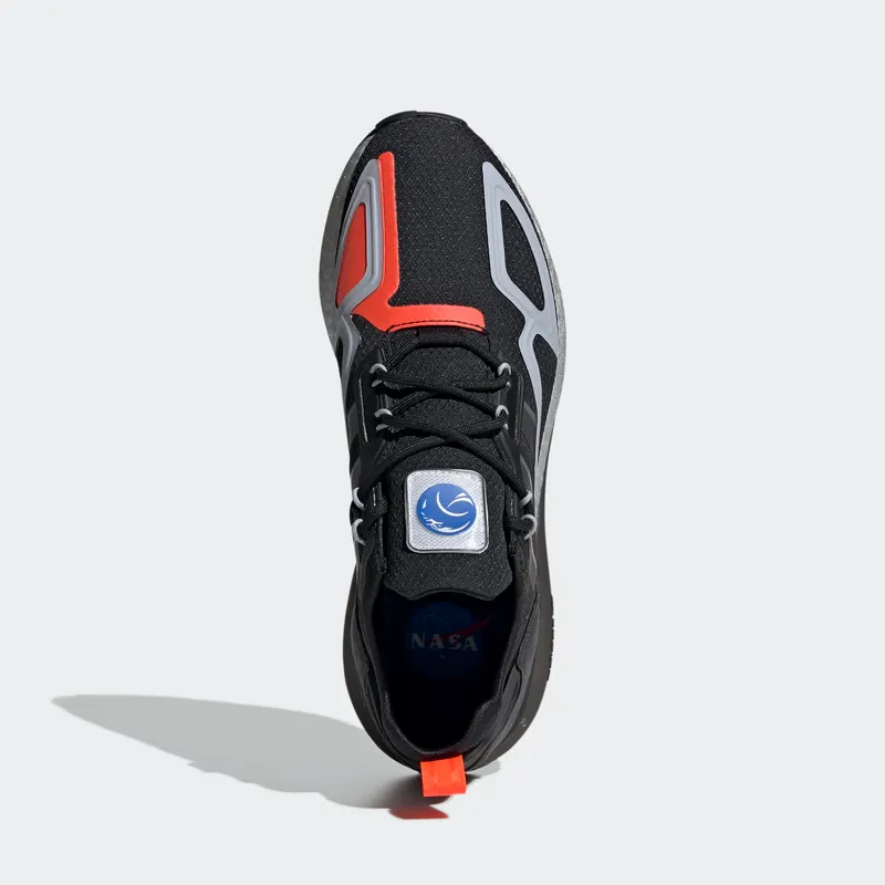 adidas ZX 2K Boost Core Black / Halo Silver / Glow Blue (FY5724)