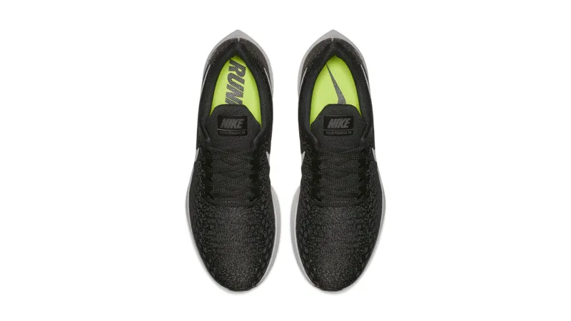 Nike Air Zoom Pegasus 35 Black Black/White Gunsmoke Oil Grey (942851-001)