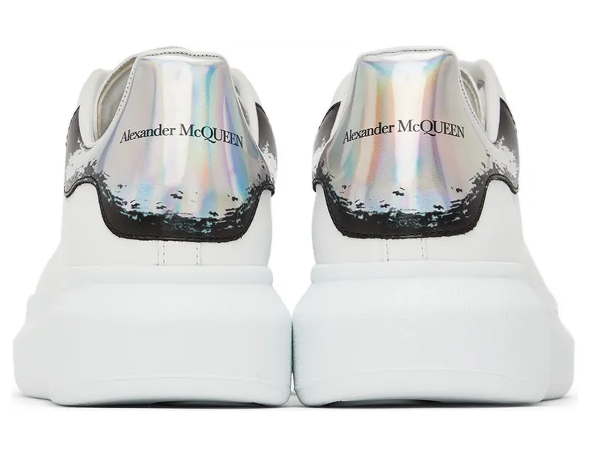 Alexander McQueen White Oversized Sneakers (705061WIBNS) (2)