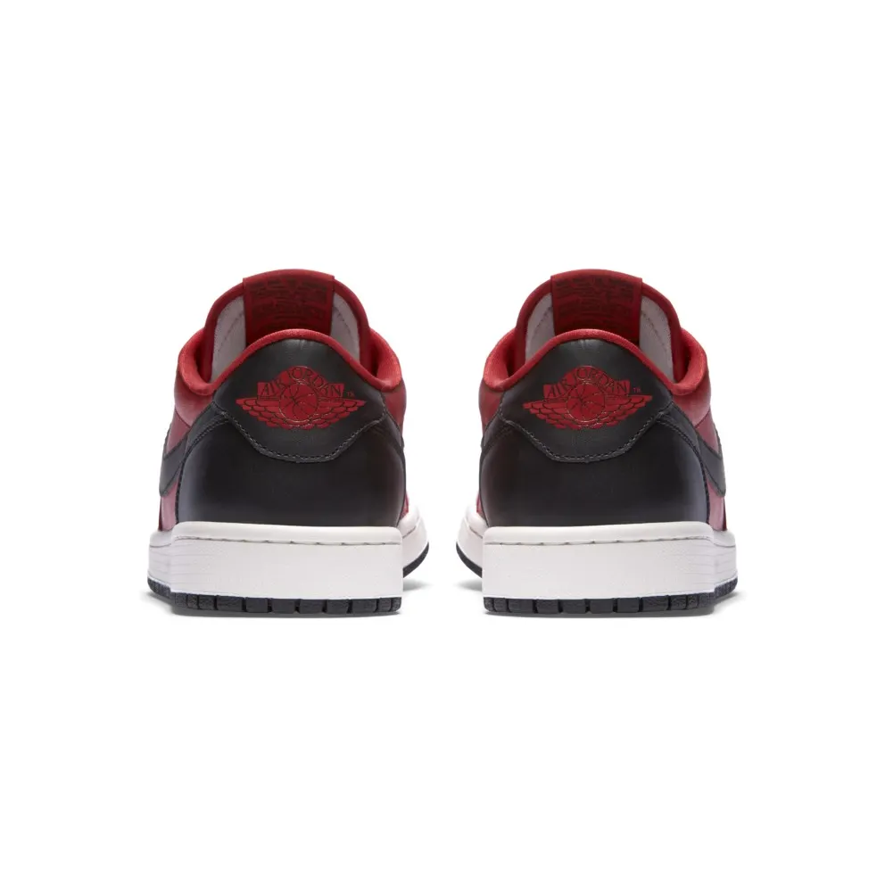 Jordan 1 Retro Low Gym Red Black Gym Red/Black-Sail (705329-601)