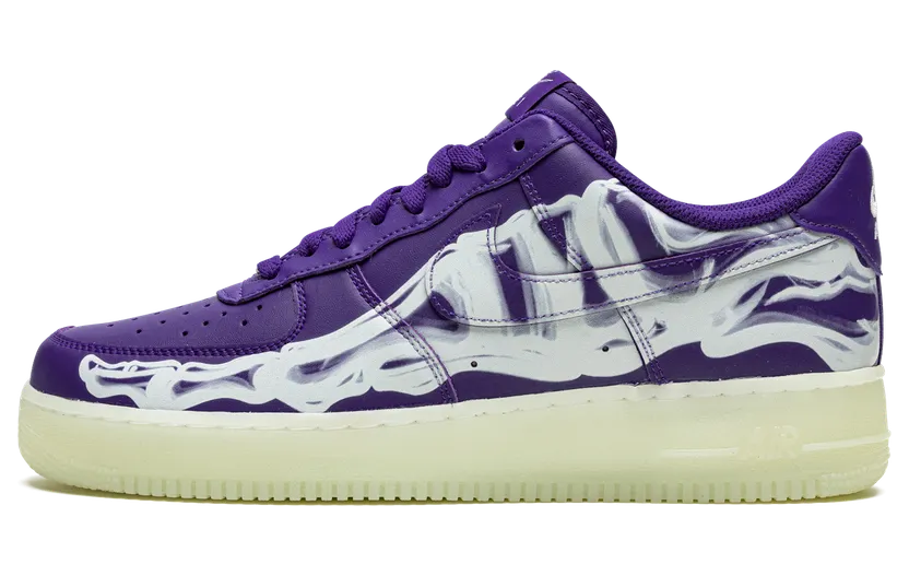 Nike Air Force 1 Purple Skeleton (CU8067-500)